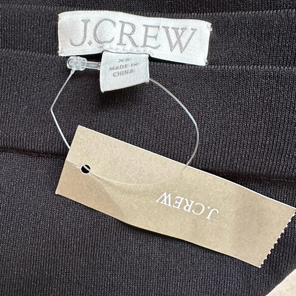 NWT - J.Crew Gauzy Sweater & Skirt Set in BLACK - over 75% off! - Picture 15 of 16